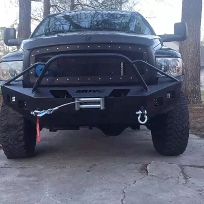 DODGE 2500-3500 2003-2005 with CLASSIC FRONT Weld It Yourself Offroad installed