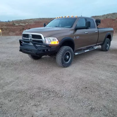 DODGE 2500-3500 2010-2018 with CLASSIC FRONT Weld It Yourself STANDARD installed