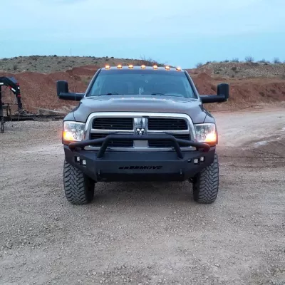 DODGE 2500-3500 2010-2018 with CLASSIC FRONT Weld It Yourself STANDARD installed