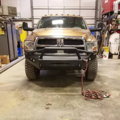 DODGE 2500-3500 2010-2018 with CLASSIC FRONT Weld It Yourself STANDARD installed