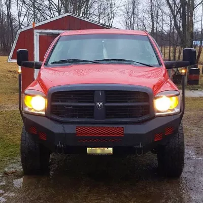 DODGE 2500-3500 2006-2009 with CLASSIC FRONT Weld It Yourself STANDARD installed