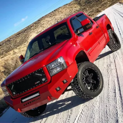 GMC 1500 2007.5-2013 with CLASSIC FRONT W.I.Y.KIT STANDARD installed