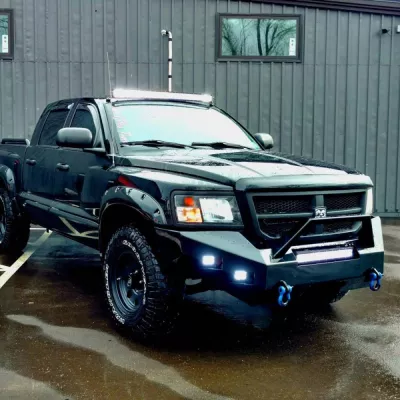DODGE DAKOTA 2005-2011 with CLASSIC FRONT Weld It Yourself STANDARD installed