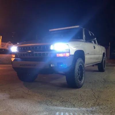 CHEVY 1500 1999-2002 with CLASSIC FRONT Weld It Yourself STANDARD installed
