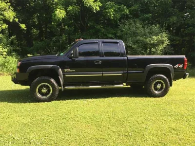 CHEVY 2500-3500HD 2003-2007 with CLASSIC FRONT Weld It Yourself STANDARD installed