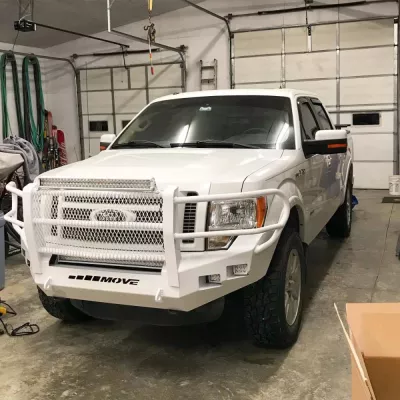 FORD F150 2009-2014 with CLASSIC FRONT Weld It Yourself STANDARD installed