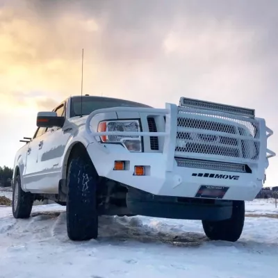 FORD F150 2009-2014 with CLASSIC FRONT Weld It Yourself STANDARD installed