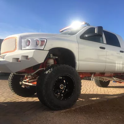 DODGE 2500-3500 2006-2009 with CLASSIC FRONT Weld It Yourself STANDARD installed