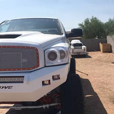 DODGE 2500-3500 2006-2009 with CLASSIC FRONT Weld It Yourself STANDARD installed