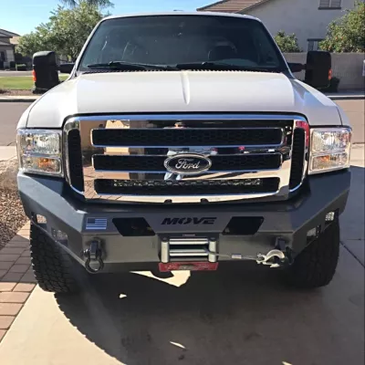 FORD F250-350 2005-2007 with CLASSIC FRONT Weld It Yourself Offroad installed