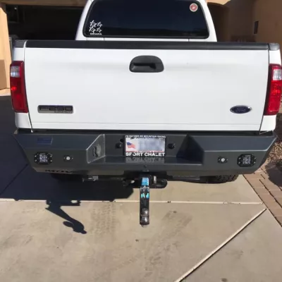FORD F250-350 2005-2007 with CLASSIC REAR Weld It Yourself STANDARD installed