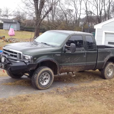 FORD F250-350 1999-2004 with CLASSIC FRONT W.I.Y.KIT OFFROAD installed
