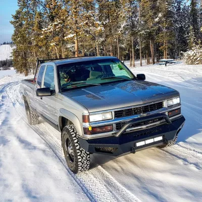 CHEVY 2500-3500HD 1988-1998 with PRECISION FRONT W.I.Y.KIT STANDARD installed