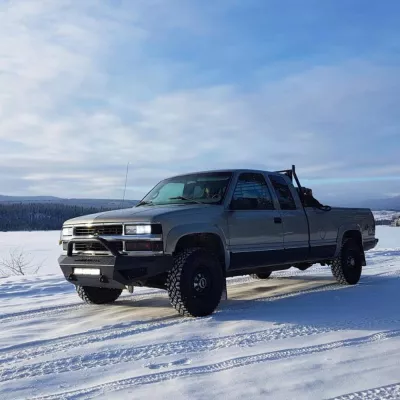 CHEVY 2500-3500HD 1988-1998 with PRECISION FRONT W.I.Y.KIT STANDARD installed