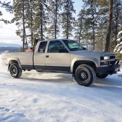 CHEVY 2500-3500HD 1988-1998 with PRECISION FRONT W.I.Y.KIT STANDARD installed