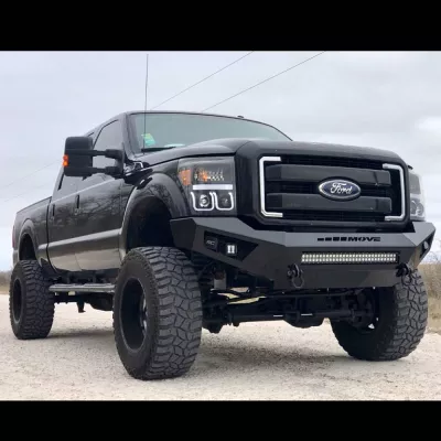 FORD F250-350 2011-2016 with PRECISION FRONT W.I.Y.KIT STANDARD installed