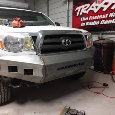 TOYOTA TACOMA 2005-2011 with CLASSIC FRONT Weld It Yourself STANDARD installed