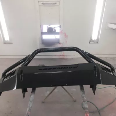 GMC 2500-3500HD 2007.5-2010 with CLASSIC FRONT Weld It Yourself STANDARD installed