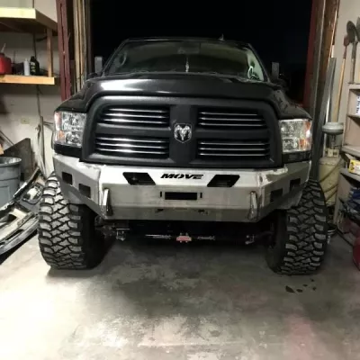 DODGE 2500-3500 2010-2018 with CLASSIC FRONT Weld It Yourself Offroad installed