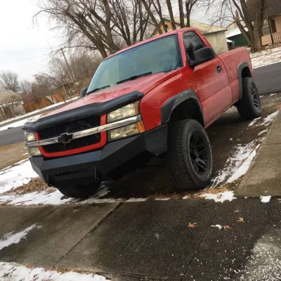 CHEVY 1500 2003-2007 with CLASSIC FRONT Weld It Yourself STANDARD installed