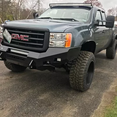 GMC 1500 2007.5-2013 with CLASSIC FRONT W.I.Y.KIT STANDARD installed