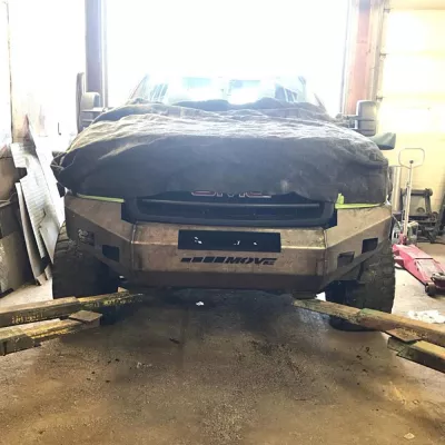 GMC 1500 2007.5-2013 with CLASSIC FRONT W.I.Y.KIT STANDARD installed