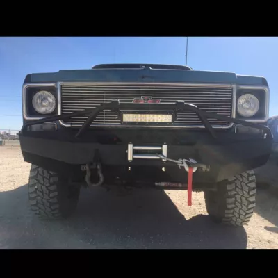 CHEVY 1500 1973-1980 with CLASSIC FRONT Weld It Yourself Offroad installed