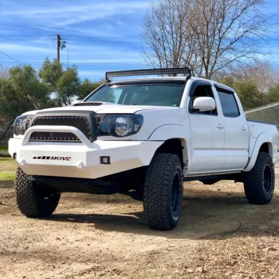 TOYOTA TACOMA 2005-2011 with CLASSIC FRONT Weld It Yourself STANDARD installed