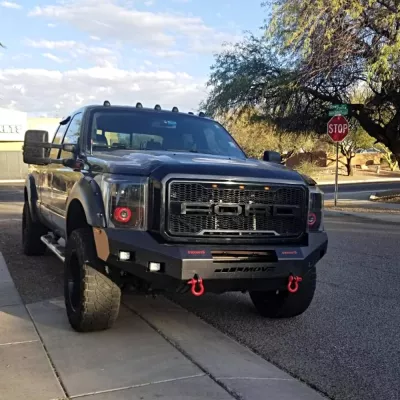 FORD F250-350 2011-2016 with CLASSIC FRONT W.I.Y.KIT STANDARD installed