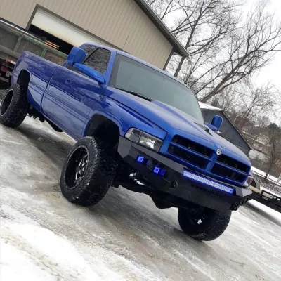 DODGE 2500-3500 1994-2002 with CLASSIC FRONT Weld It Yourself STANDARD installed