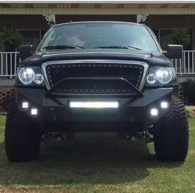 FORD F150 2004-2008 with CLASSIC FRONT Weld It Yourself STANDARD installed
