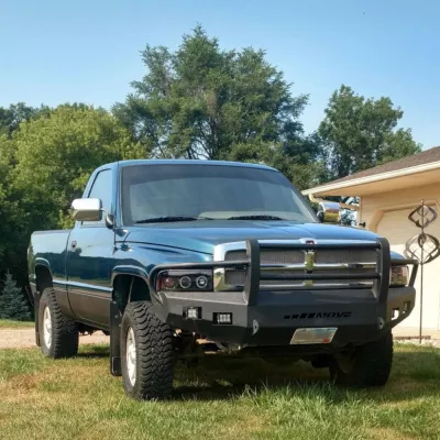 DODGE 1500 1994-2001 with CLASSIC FRONT Weld It Yourself STANDARD installed