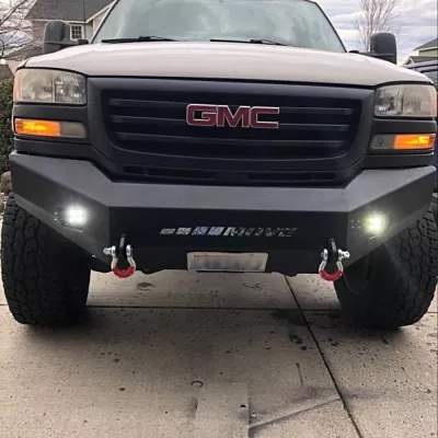 GMC 2500-3500HD 2003-2007 with CLASSIC FRONT Weld It Yourself STANDARD installed