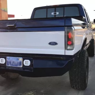FORD F250-350 1992-1998 with PRECISION REAR Weld It Yourself STANDARD installed