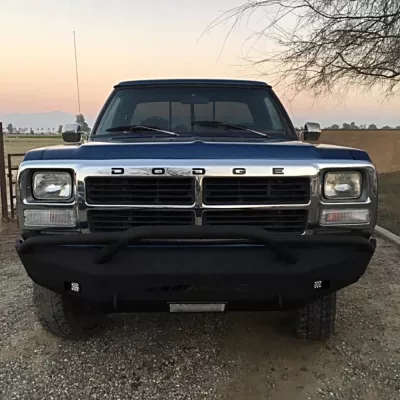 DODGE 150-250-350 1981-1993 with CLASSIC FRONT Weld It Yourself STANDARD installed