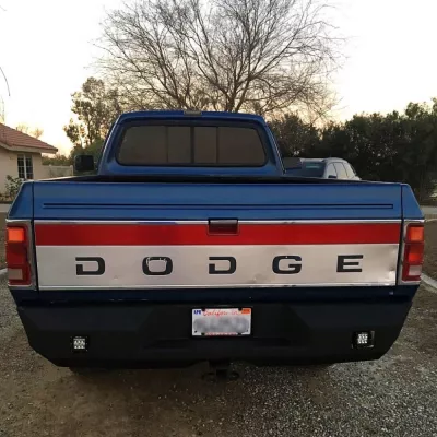 DODGE 150-250-350 1981-1993 with CLASSIC REAR Weld It Yourself STANDARD installed