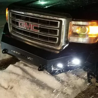 GMC 1500 2014-2015 with CLASSIC FRONT W.I.Y.KIT STANDARD installed