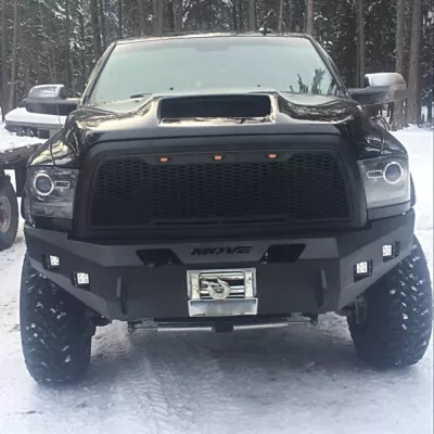 DODGE 2500-3500 2010-2018 with CLASSIC FRONT Weld It Yourself Offroad installed