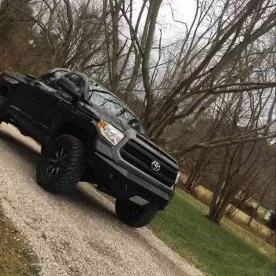 TOYOTA TUNDRA 2014-2021 with CLASSIC FRONT Weld It Yourself STANDARD installed