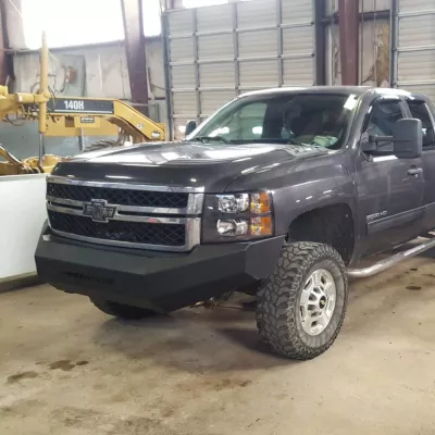 CHEVY 2500-3500HD 2011-2014 with CLASSIC FRONT Weld It Yourself STANDARD installed