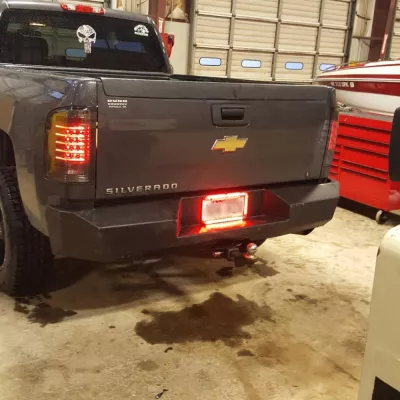 CHEVY 2500-3500HD 2011-2014 with CLASSIC REAR Weld It Yourself STANDARD installed