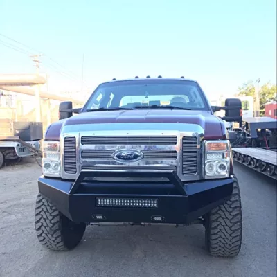 FORD F250-350 2008-2010 with CLASSIC FRONT Weld It Yourself STANDARD installed