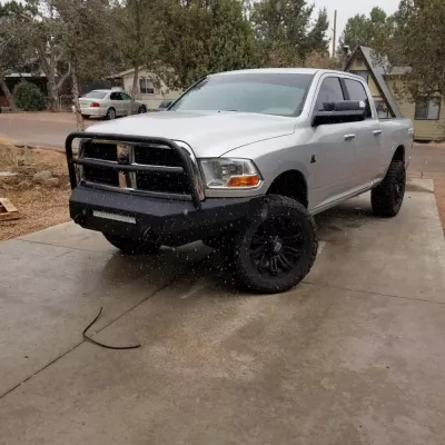 DODGE 2500-3500 2010-2018 with CLASSIC FRONT Weld It Yourself STANDARD installed
