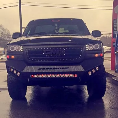 GMC 1500 1999-2002 with PRECISION FRONT W.I.Y.KIT STANDARD installed