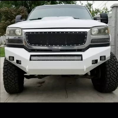 GMC 2500-3500HD 2003-2007 with CLASSIC FRONT Weld It Yourself STANDARD installed