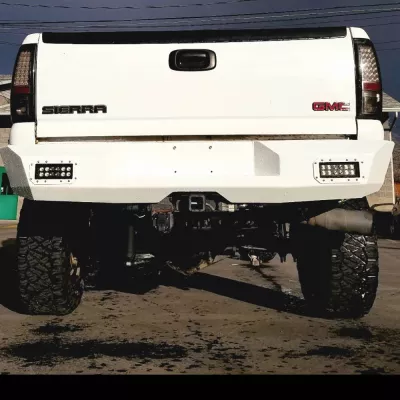 GMC 2500-3500HD 2003-2007 with CLASSIC REAR Weld It Yourself STANDARD installed