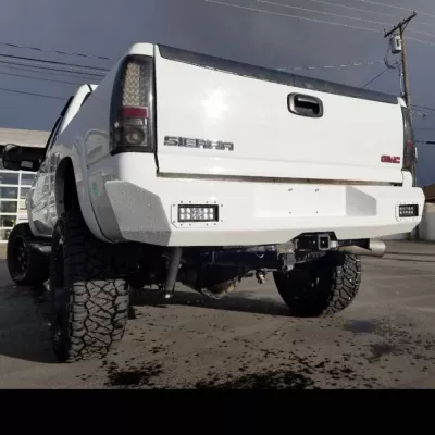 GMC 2500-3500HD 2003-2007 with CLASSIC REAR Weld It Yourself STANDARD installed