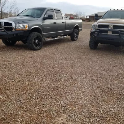 DODGE 2500-3500 2006-2009 with CLASSIC FRONT Weld It Yourself STANDARD installed