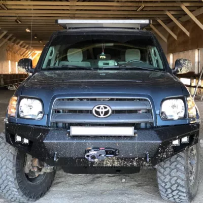 TOYOTA TUNDRA 2003-2006 [DOUBLE CAB] with PRECISION FRONT Weld It Yourself STANDARD installed