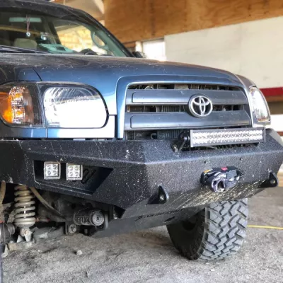 TOYOTA TUNDRA 2003-2006 [DOUBLE CAB] with PRECISION FRONT Weld It Yourself STANDARD installed